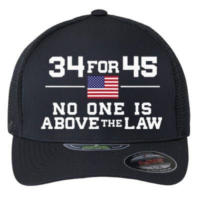 Guilty 34 Counts Of Fraud 34 For 45 Not One Above Law Flexfit Unipanel Trucker Cap