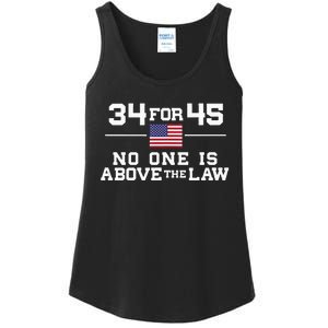 Guilty 34 Counts Of Fraud 34 For 45 Not One Above Law Ladies Essential Tank