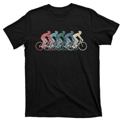 Graphic 365 Cycling Bike Sport Vintage Retro T-Shirt