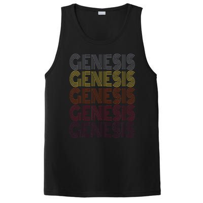 Graphic 365 First Name Retro Pattern Vintage Style Min PosiCharge Competitor Tank