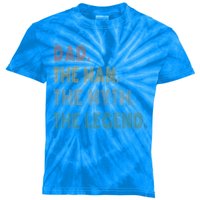 Graphic 365 Fathers Day Dad The Retro Vintage Style Great Gift Kids Tie-Dye T-Shirt