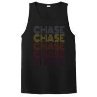 Graphic 365 First Name Chase Retro Pattern Vintage Style PosiCharge Competitor Tank