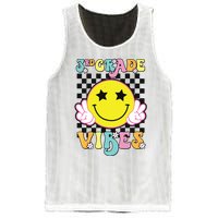 Girl 3rd Grade Vibes Smile Face Back To School Third Grade Mesh Reversible Basketball Jersey Tank