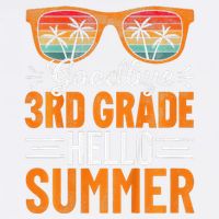 Goodbye 3rd Grade Hello Summer Third Grade Garment-Dyed Sweatshirt