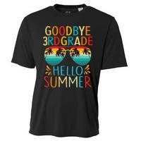 Goodbye 3rd Grade Hello Summer Last Day Of School Kids Cooling Performance Crew T-Shirt