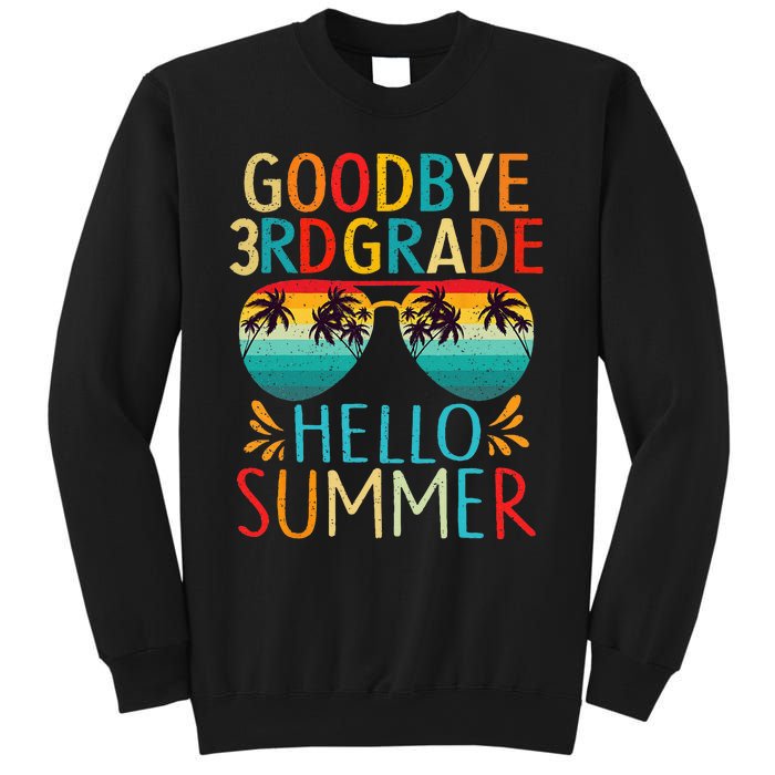 Goodbye 3rd Grade Hello Summer Last Day Of School Kids Sweatshirt