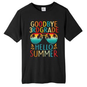 Goodbye 3rd Grade Hello Summer Last Day Of School Kids Tall Fusion ChromaSoft Performance T-Shirt