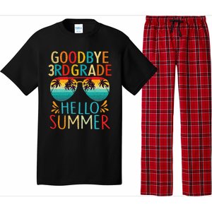 Goodbye 3rd Grade Hello Summer Last Day Of School Kids Pajama Set