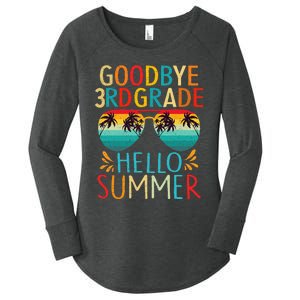 Goodbye 3rd Grade Hello Summer Last Day Of School Kids Women's Perfect Tri Tunic Long Sleeve Shirt