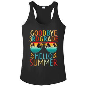 Goodbye 3rd Grade Hello Summer Last Day Of School Kids Ladies PosiCharge Competitor Racerback Tank