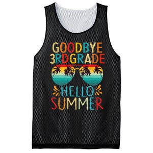 Goodbye 3rd Grade Hello Summer Last Day Of School Kids Mesh Reversible Basketball Jersey Tank