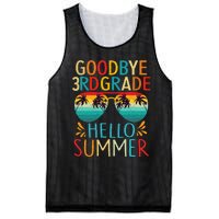 Goodbye 3rd Grade Hello Summer Last Day Of School Kids Mesh Reversible Basketball Jersey Tank