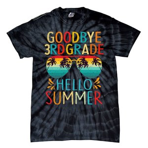 Goodbye 3rd Grade Hello Summer Last Day Of School Kids Tie-Dye T-Shirt