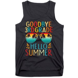 Goodbye 3rd Grade Hello Summer Last Day Of School Kids Tank Top