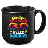 Goodbye 3rd Grade Hello Summer Graduation Last Day Of School 15oz Campfire Ceramic Mug