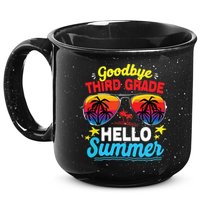Goodbye 3rd Grade Hello Summer Graduation Last Day Of School 15oz Campfire Ceramic Mug