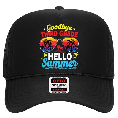 Goodbye 3rd Grade Hello Summer Graduation Last Day Of School Trucker Hat