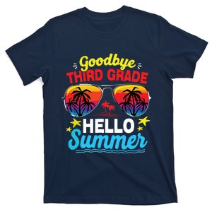 Goodbye 3rd Grade Hello Summer Graduation Last Day Of School T-Shirt