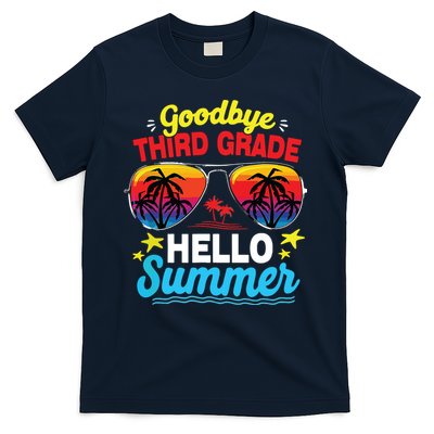 Goodbye 3rd Grade Hello Summer Graduation Last Day Of School T-Shirt