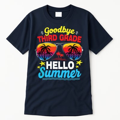 Goodbye 3rd Grade Hello Summer Graduation Last Day Of School Tall T-Shirt