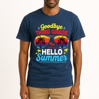Goodbye 3rd Grade Hello Summer Graduation Last Day Of School Tall T-Shirt