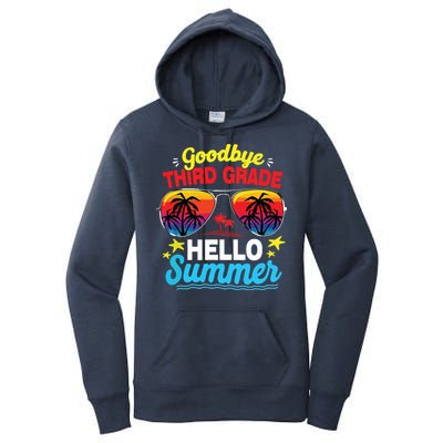Goodbye 3rd Grade Hello Summer Graduation Last Day Of School Women's Pullover Hoodie