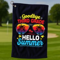 Goodbye 3rd Grade Hello Summer Graduation Last Day Of School Golf Towel