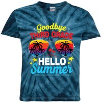 Goodbye 3rd Grade Hello Summer Graduation Last Day Of School Kids Tie-Dye T-Shirt