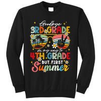Goodbye 3rd Grade Graduation 2025 On My Way To 4th Grade Sweatshirt