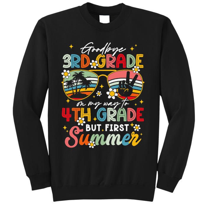 Goodbye 3rd Grade Graduation 2025 On My Way To 4th Grade Sweatshirt