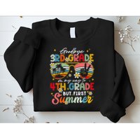 Goodbye 3rd Grade Graduation 2025 On My Way To 4th Grade Sweatshirt