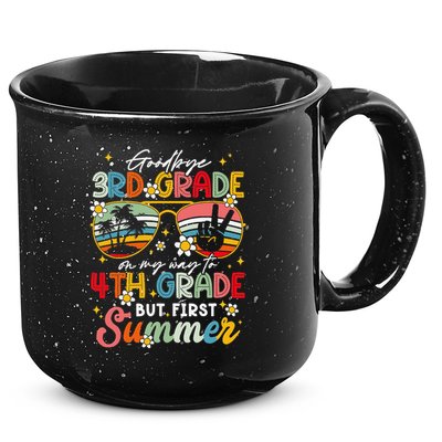 Goodbye 3rd Grade Graduation 2025 On My Way To 4th Grade 15oz Campfire Ceramic Mug