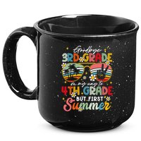 Goodbye 3rd Grade Graduation 2025 On My Way To 4th Grade 15oz Campfire Ceramic Mug