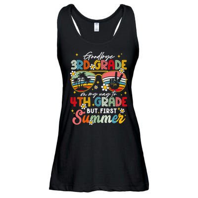 Goodbye 3rd Grade Graduation 2025 On My Way To 4th Grade Ladies Essential Flowy Tank