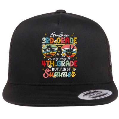 Goodbye 3rd Grade Graduation 2025 On My Way To 4th Grade Flatbill Hat