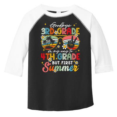 Goodbye 3rd Grade Graduation 2025 On My Way To 4th Grade Toddler Fine Jersey T-Shirt