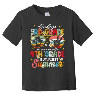 Goodbye 3rd Grade Graduation 2025 On My Way To 4th Grade Toddler T-Shirt
