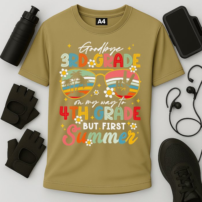 Goodbye 3rd Grade Graduation 2025 On My Way To 4th Grade Performance Shirt