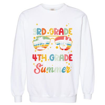 Goodbye 3rd Grade Graduation 2025 On My Way To 4th Grade Garment-Dyed Sweatshirt