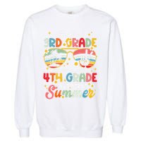 Goodbye 3rd Grade Graduation 2025 On My Way To 4th Grade Garment-Dyed Sweatshirt
