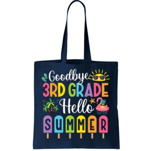 Goodbye 3rd Grade Hello Summer Popsicle Ice Last Day Tote Bag