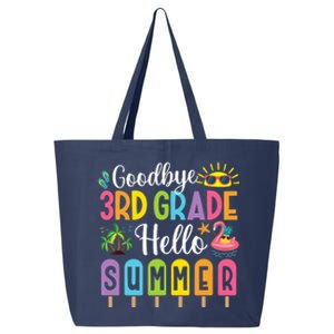 Goodbye 3rd Grade Hello Summer Popsicle Ice Last Day 25L Jumbo Tote