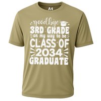 Goodbye 3rd Grade Clas Of 2034 Graduate 3rd Grade Cooling Performance Crew T-Shirt