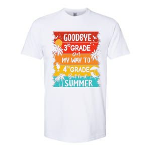 Goodbye 3rd Grade Hello Summer Last Day Of School Graduation Softstyle CVC T-Shirt