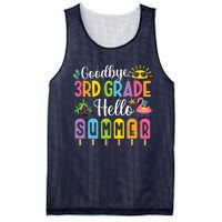 Goodbye 3rd Grade Hello Summer Popsicle Ice Last Day Mesh Reversible Basketball Jersey Tank