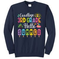 Goodbye 3rd Grade Hello Summer Popsicle Ice Last Day Tall Sweatshirt