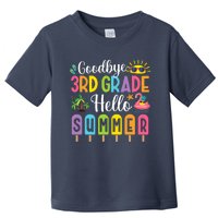 Goodbye 3rd Grade Hello Summer Popsicle Ice Last Day Toddler T-Shirt