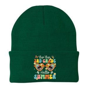 Goodbye 3rd Grade Hello Summer Last Day Of School Boy Knit Cap Winter Beanie