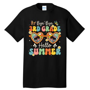 Goodbye 3rd Grade Hello Summer Last Day Of School Boy Tall T-Shirt