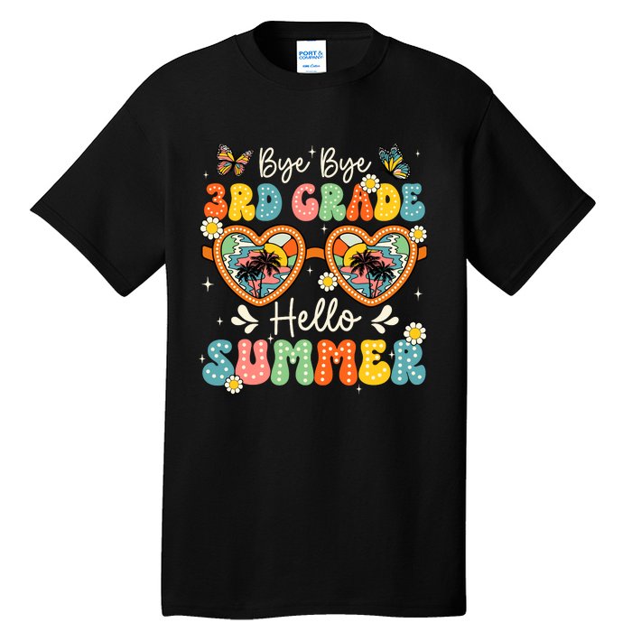 Goodbye 3rd Grade Hello Summer Last Day Of School Boy Tall T-Shirt